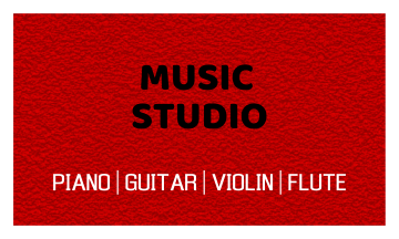 Music Business Card (3.5x2)