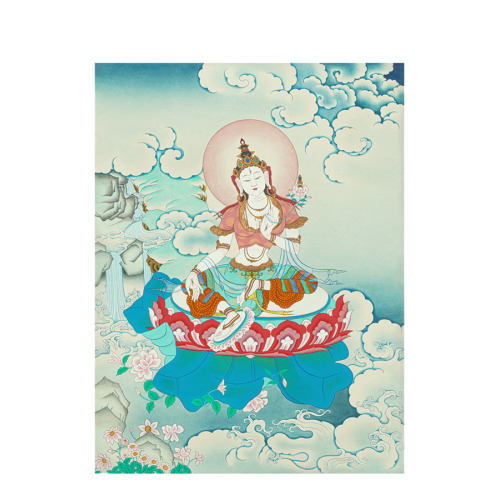 White Tara thangka