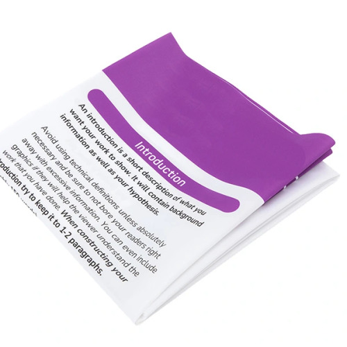 Easy-care foldable fabric posters
