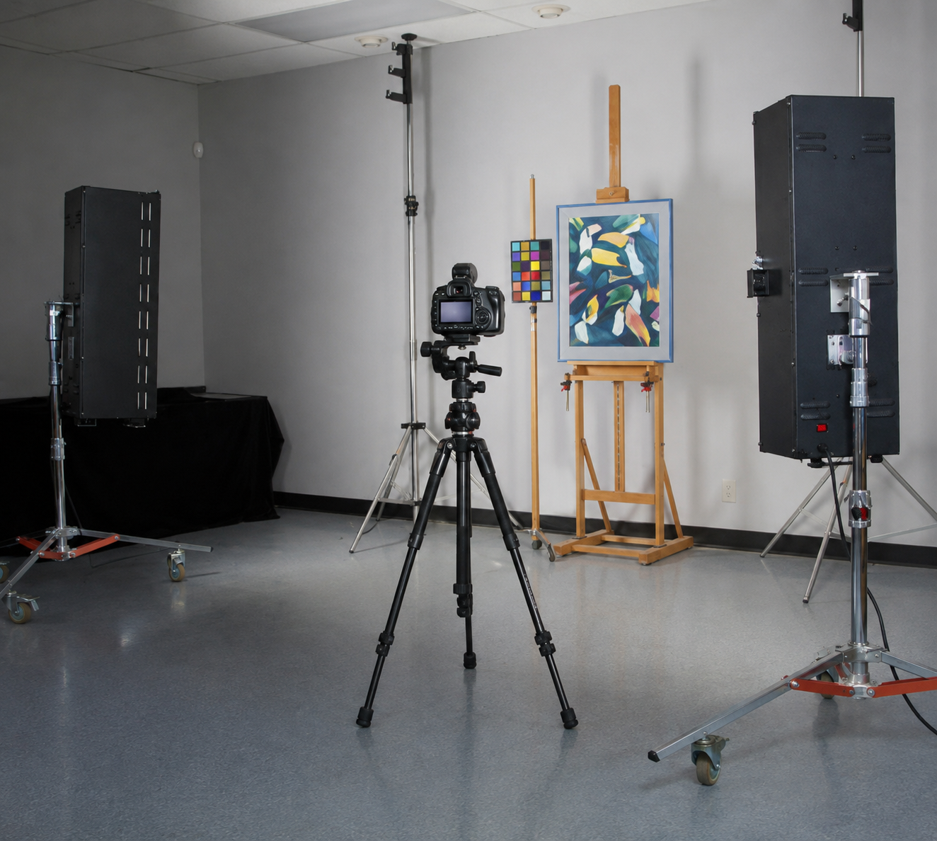 DSLR studio capture