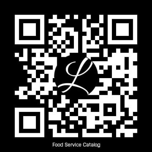 Libbey White on Black Catalog QR Code 5x5