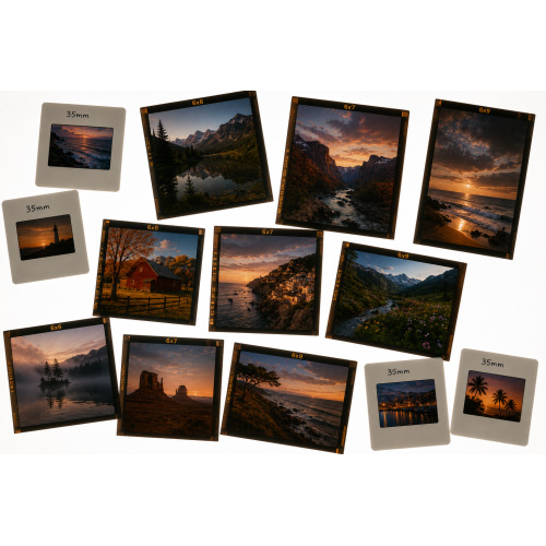 Premium film scanning