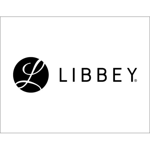 Libbey Black on White Logo Sign 8.5x11