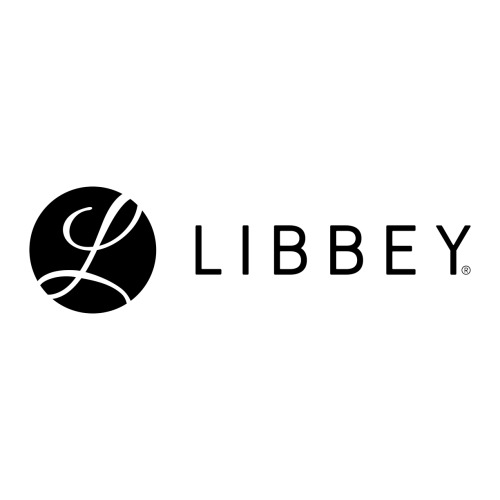 Libbey Black on White Logo Sign 11x17