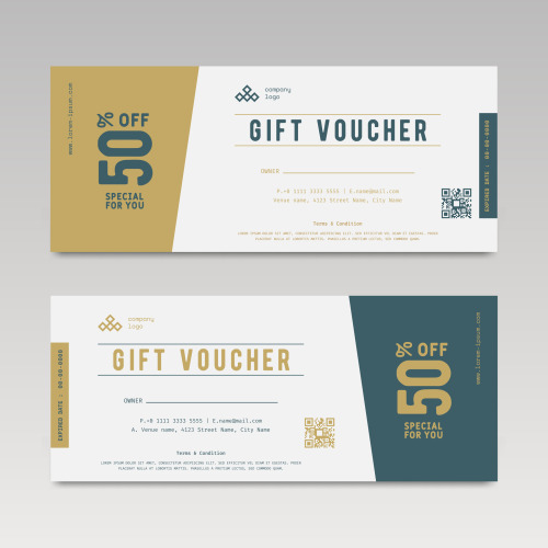 Gift certificates
